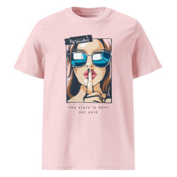 WOMAN ORDERS SILENCE MEN ECO T-SHIRT