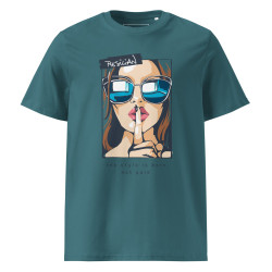 WOMAN ORDERS SILENCE MEN ECO T-SHIRT