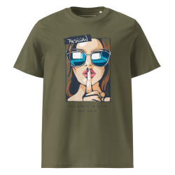 WOMAN ORDERS SILENCE MEN ECO T-SHIRT