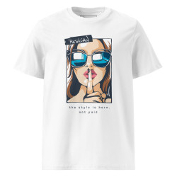 WOMAN ORDERS SILENCE MEN ECO T-SHIRT