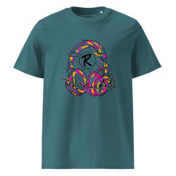 MUSIC HEADPHONES MEN ECO T-SHIRT