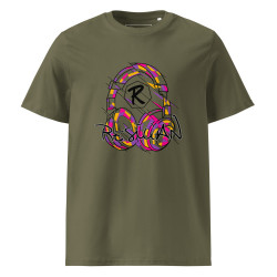 MUSIC HEADPHONES MEN ECO T-SHIRT
