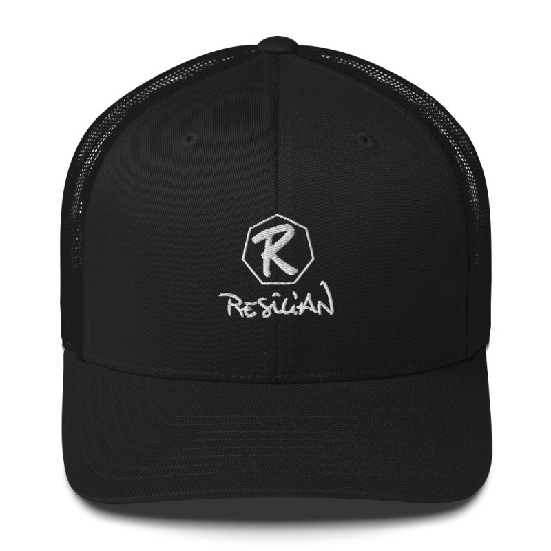 R RESILIAN TRUCKER CAP R RESILIAN TRUCKER CAP