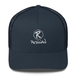 R RESILIAN TRUCKER CAP