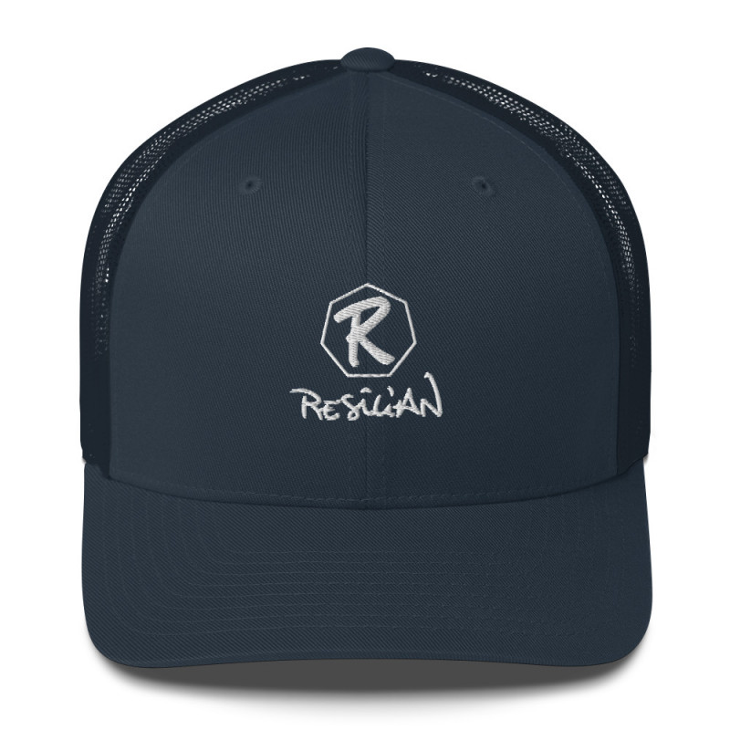 R RESILIAN TRUCKER CAP R RESILIAN TRUCKER CAP