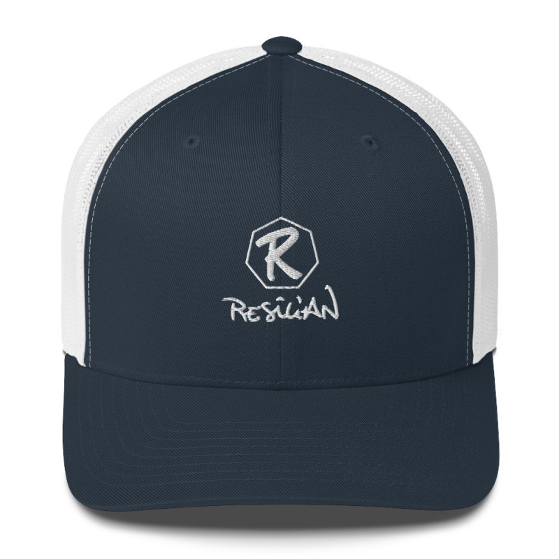 R RESILIAN TRUCKER CAP R RESILIAN TRUCKER CAP