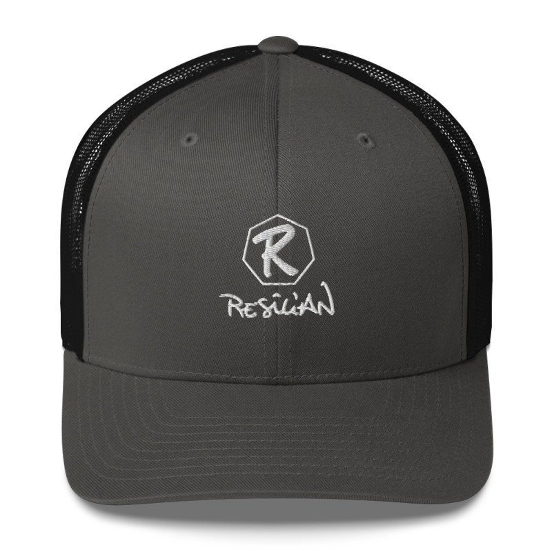 R RESILIAN TRUCKER CAP R RESILIAN TRUCKER CAP