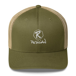 R RESILIAN TRUCKER CAP