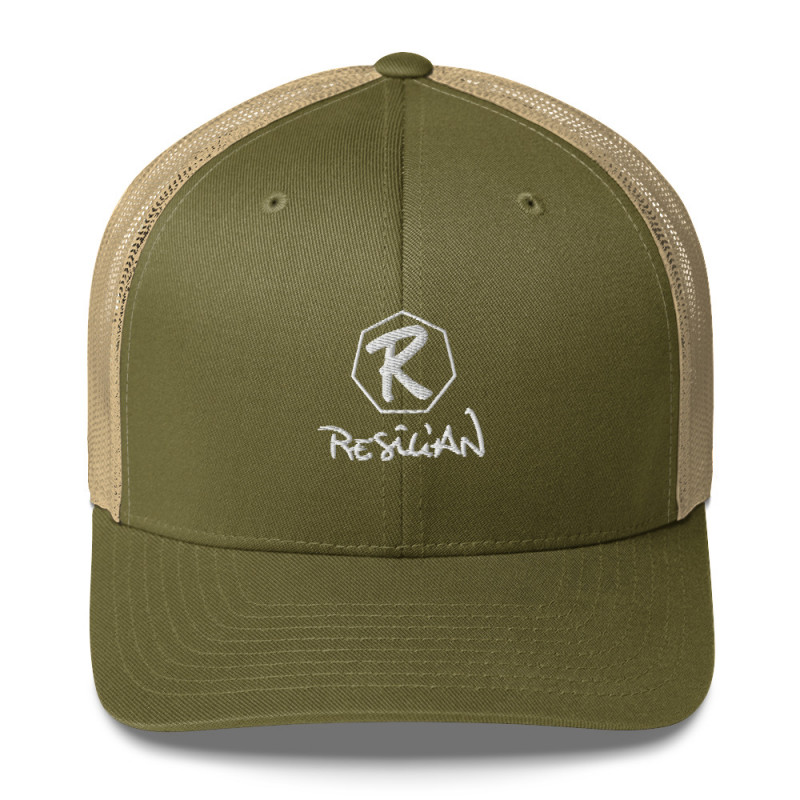 R RESILIAN TRUCKER CAP R RESILIAN TRUCKER CAP