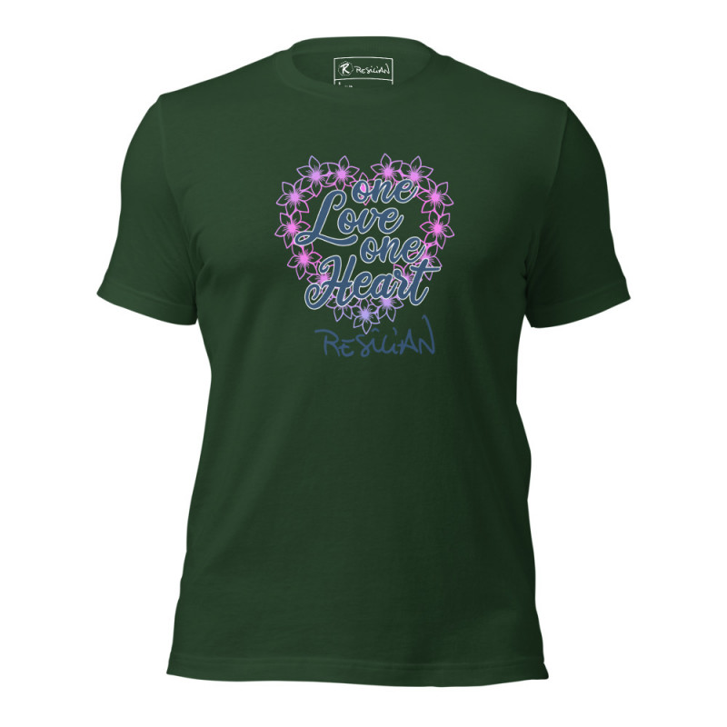 ONE LOVE WOMEN ECO T-SHIRT ONE LOVE WOMEN ECO T-SHIRT