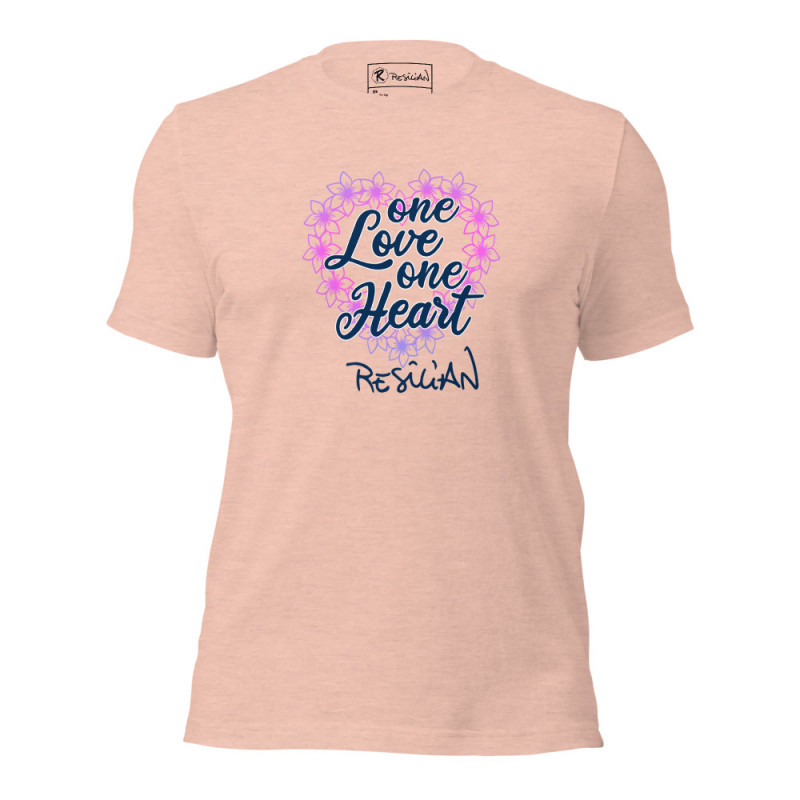 ONE LOVE WOMEN ECO T-SHIRT ONE LOVE WOMEN ECO T-SHIRT