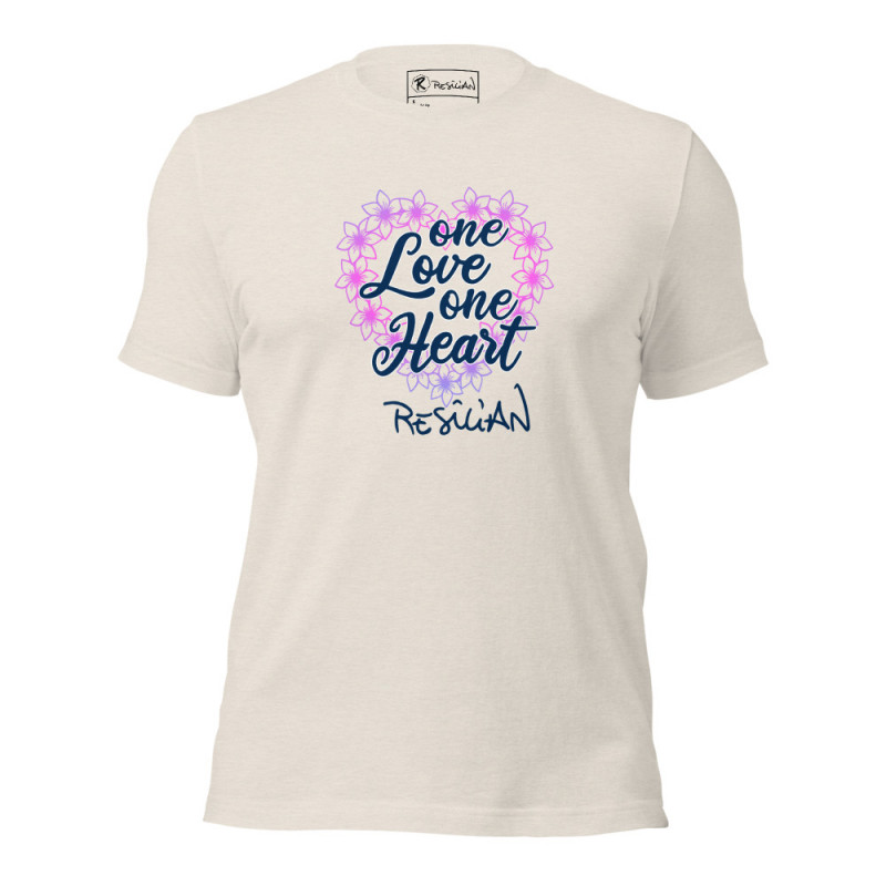ONE LOVE WOMEN ECO T-SHIRT ONE LOVE WOMEN ECO T-SHIRT