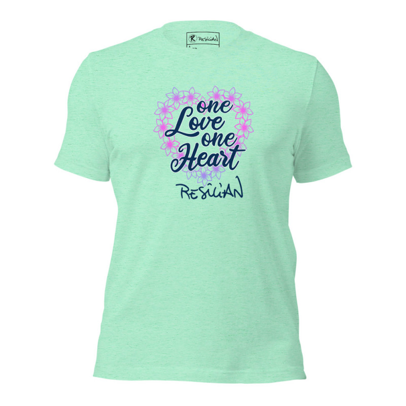 ONE LOVE WOMEN ECO T-SHIRT ONE LOVE WOMEN ECO T-SHIRT