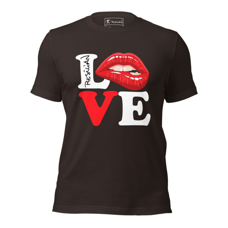 LOVE LIPS WOMEN ECO T-SHIRT LOVE LIPS WOMEN ECO T-SHIRT