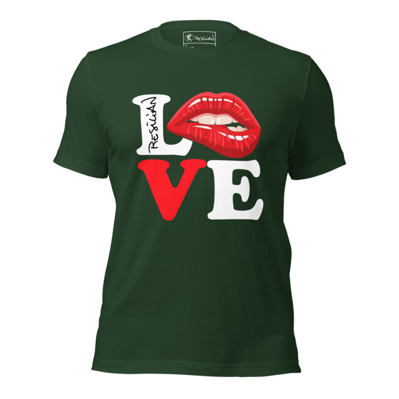 LOVE LIPS WOMEN ECO T-SHIRT LOVE LIPS WOMEN ECO T-SHIRT