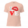 LOVE LIPS WOMEN ECO T-SHIRT