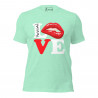 LOVE LIPS WOMEN ECO T-SHIRT