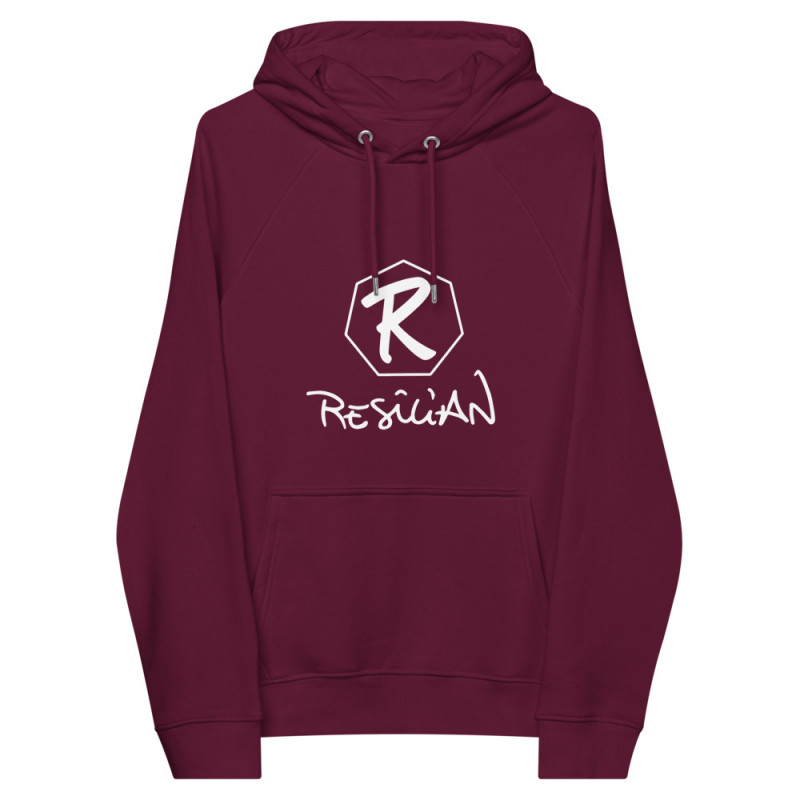 R RESILIAN DARK UNISEX ECO HOODIE R RESILIAN DARK UNISEX ECO HOODIE
