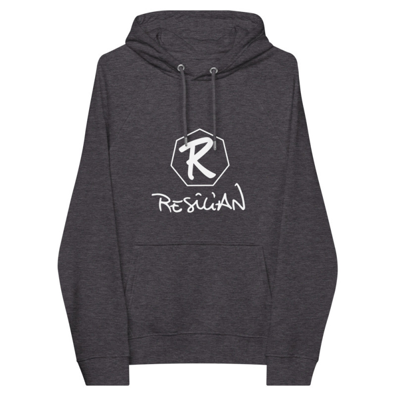 R RESILIAN DARK UNISEX ECO HOODIE R RESILIAN DARK UNISEX ECO HOODIE