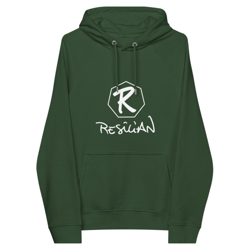 R RESILIAN DARK UNISEX ECO HOODIE R RESILIAN DARK UNISEX ECO HOODIE