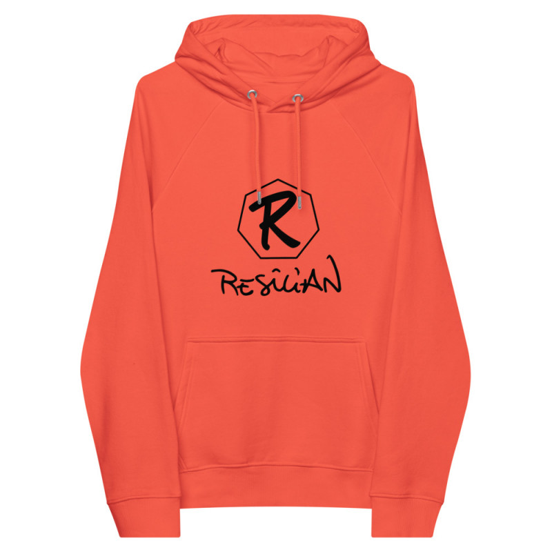 R RESILIAN LIGHT UNISEX ECO HOODIE R RESILIAN LIGHT UNISEX ECO HOODIE
