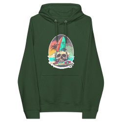 SURF SKULL UNISEX ECO HOODIE
